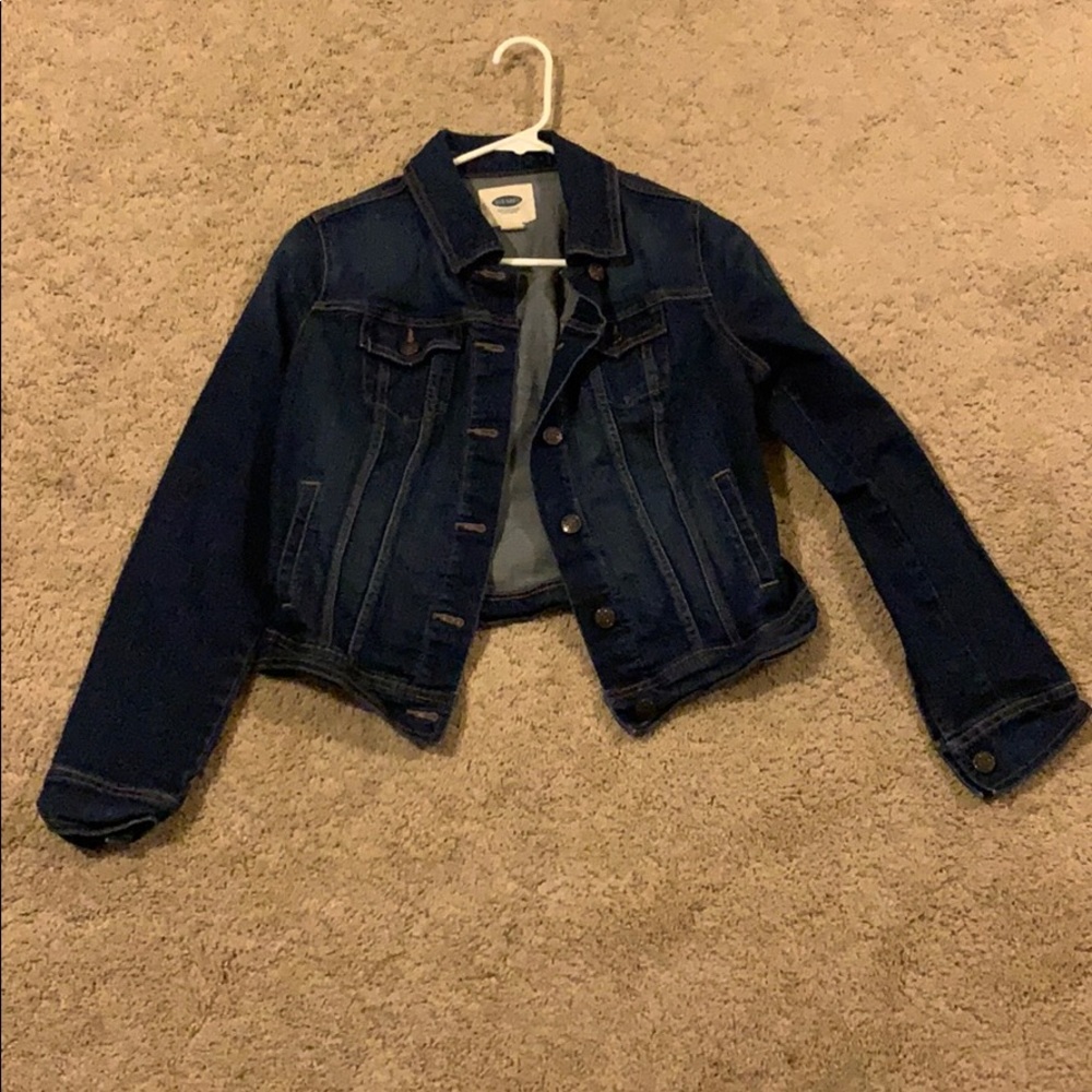 Dark jean jacket